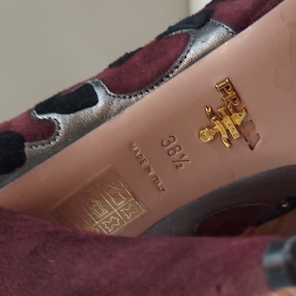 Prada Leopard Print Heels Pumps Size 38.5 - Picture 11 of 13